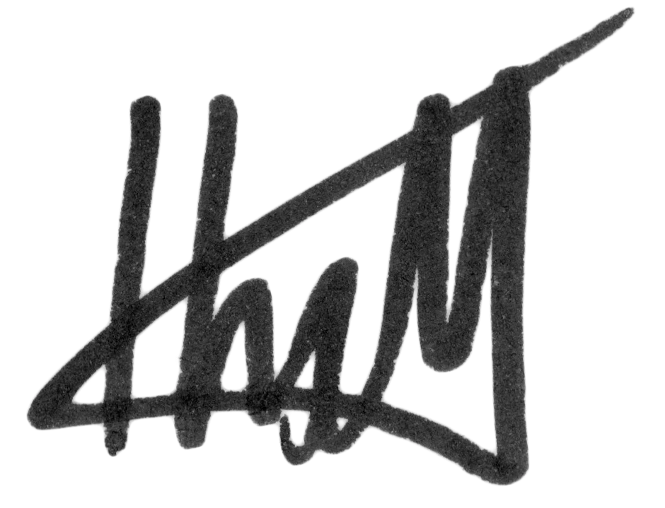 Kyle Hall's handwritten signature.